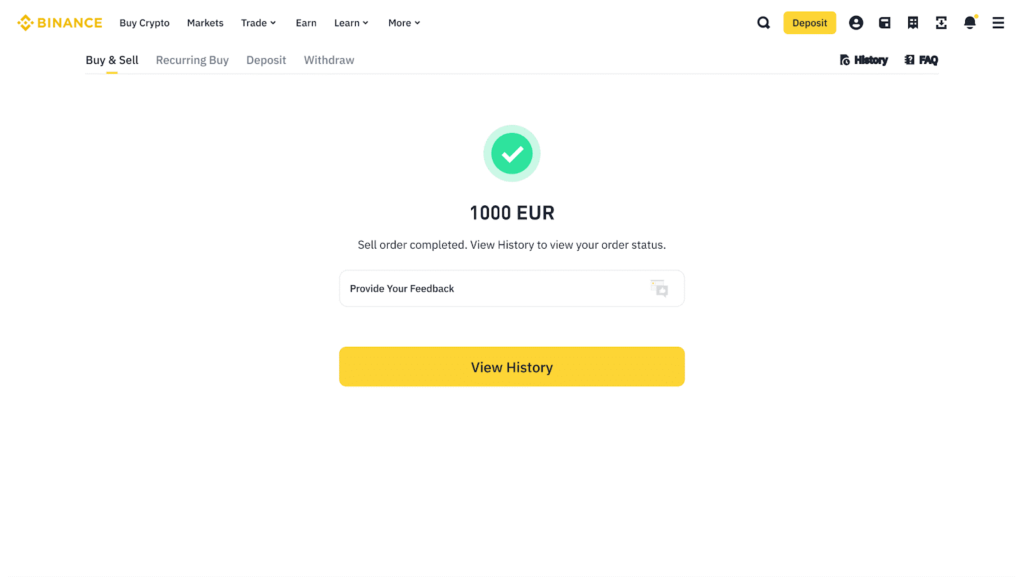 binance-16-1024x577 Binance Fiat (Euro) Depozit i Povlačenje