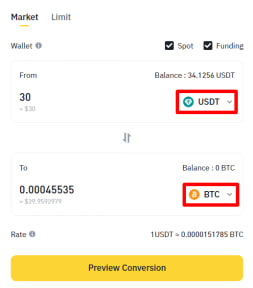 binance-convert-2 Šta je Binance Convert i kako ga koristiti?