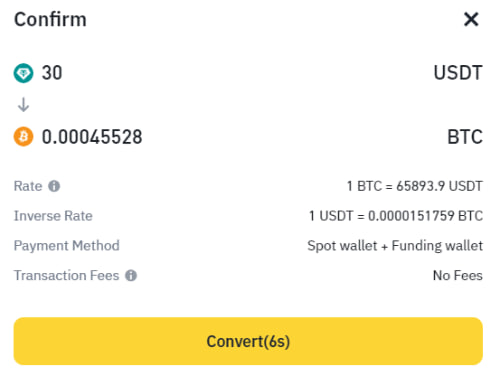 binance-convert-3 Šta je Binance Convert i kako ga koristiti?