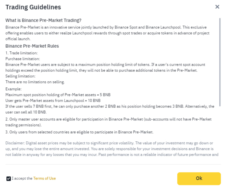 guide Šta je Binance Pre-Market?