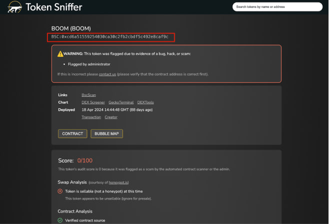 token-sniffer Kako prepoznati prevaru sa kripto tokenima i zaštititi svoj novac