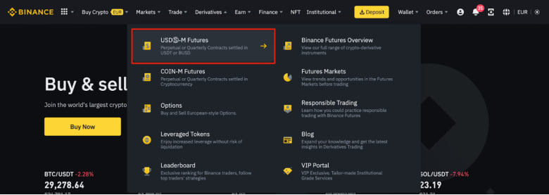 fututes Vodič za Trgovanje na Binance Futures