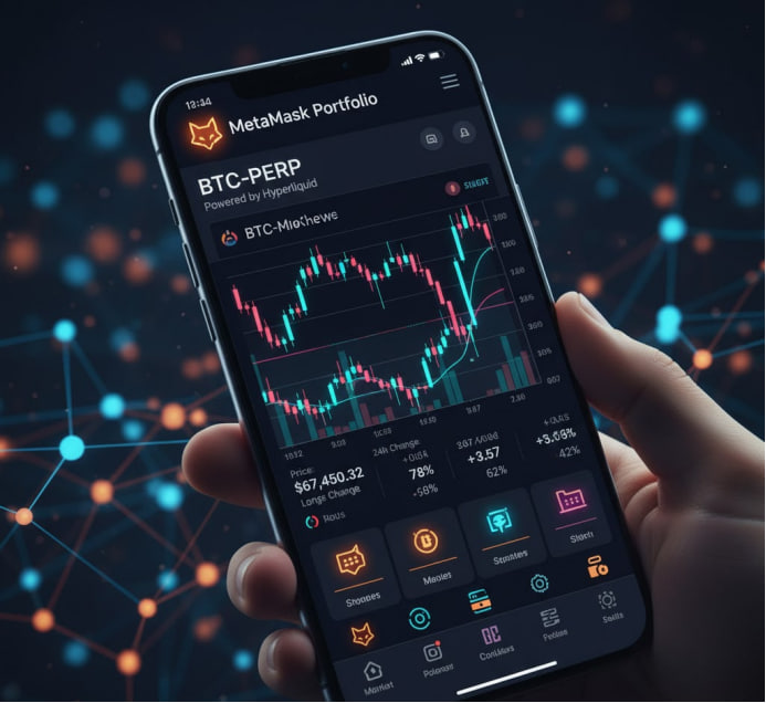 perp MetaMask se razvija u DeFi super-aplikaciju uz integraciju s Hyperliquidom i Polymarketom