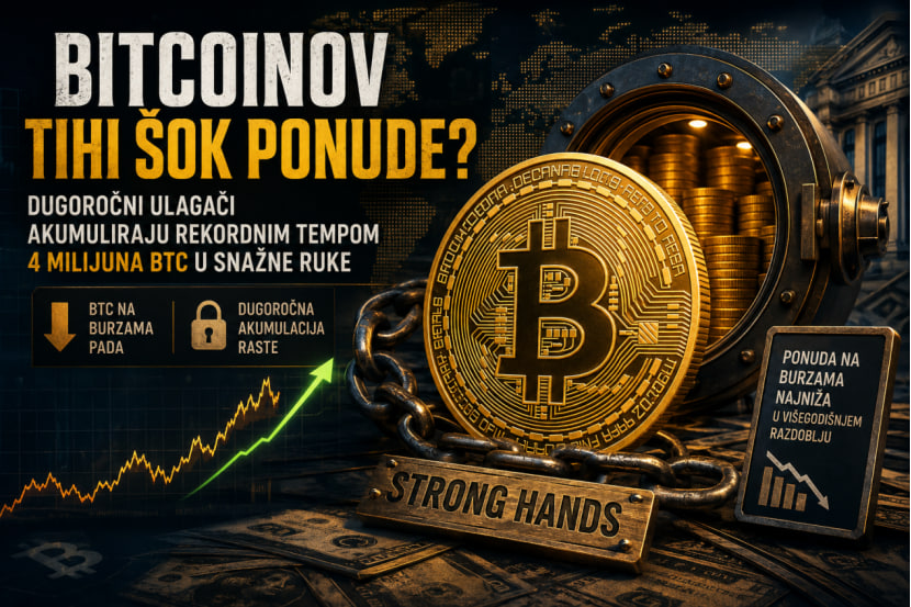 btc Bitcoinov Tihi Šok Ponude? Dugoročni Ulagači Akumuliraju Rekordnim Tempom