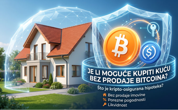 ipoteka Je li moguće kupiti kuću bez prodaje Bitcoina? Što je kripto osigurana hipoteka?