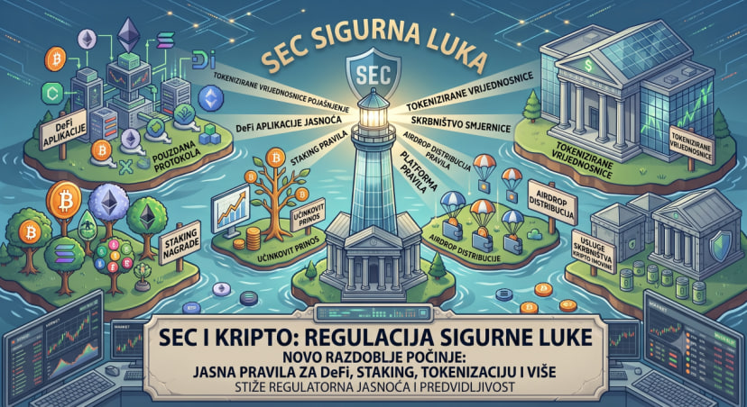 sec SEC bi mogao započeti novu eru za kriptovalute: Stiže regulacija „sigurne luke”